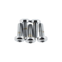 Performance Machine P01090012CH Front Disc Rotor Bolt Kit Chrome for H-D 84-Up/Sportster 97-21 w/Performance Machine Disc Rotor