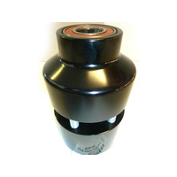 Performance Machine P01291200B Front Hub Kit Black Anodized for FXDWG/FLD 12-Up w/ABS (FLD'12up Must use Disc)