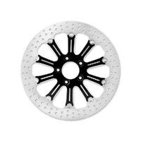 Performance Machine P01331523RELSBMP 11.5" Rear Revel Disc Rotor Black Contrast Cut Platinum for H-D 81-Up w/11-1/2" Disc Rotor