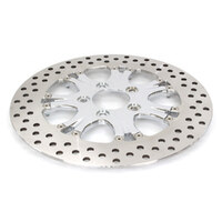 Performance Machine P01331802HEASCH Heathen/Paramount 11.8" Right Rear Disc Rotor Chrome for Touring 08-Up