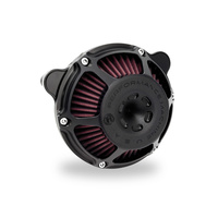 Performance Machine P02062141SMB Max HP Air Cleaner Kit Black Ops for Softail 18-Up/Touring 17-Up