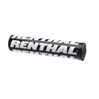 Renthal P216 Mini SX Pad 205mm Black/Silver/White w/Grey Foam