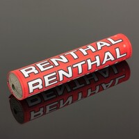 Renthal P352 Vintage SX Pad 240mm Red/Black/White w/Gray Foam