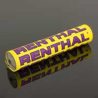 Renthal P354 Vintage SX Pad 240mm Yellow/Black/Purple w/Gray Foam