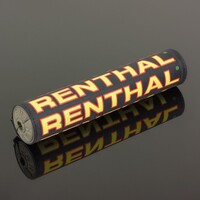 Renthal P355 Vintage SX Pad 240mm Black/Red/Yellow w/Gray Foam