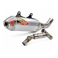 Pro Circuit T-6 Stainless Exhaust System for KTM 450 SX-F 19-20/450 XC-F 2021/Husqvarna FC 450 19-21/Gas Gas MC 450F 2021