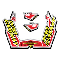 Pro Circuit Replacement TI-4R Exhaust Decal Kit