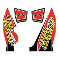Pro Circuit Replacement T6 2014 Decals for Yamaha YZ250F