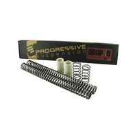 Progressive Suspension PS-10-2001 Fork Spring Lowering Kit for Dyna 91-05 w/39mm Fork Tubes