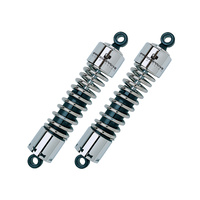 Progressive Suspension PS-412-4020C 412 Series 13" Heavy Duty Spring Rate Rear Shock Absorbers Chrome for Touring 80-05/Sportster 79-03/FXR 82-94