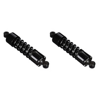 Progressive Suspension PS-412-4044B 412 Series 12" Heavy Duty Spring Rate Rear Shock Absorbers Black for Dyna 91-17