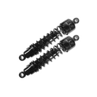 Progressive Suspension PS-412-4402B 412 Series 12" Standard Spring Rate Rear Shock Absorbers Black for Street 15-Up