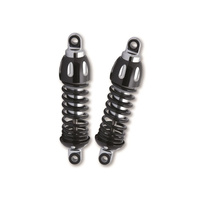 Progressive Suspension PS-430-4036B 430 Series 12" Standard Spring Rate Rear Shock Absorbers Black for Dyna 91-17