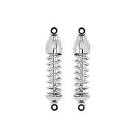 Progressive Suspension PS-430-4405C 430 Series 13" Heavy Duty Spring Rate Rear Shock Absorbers Chrome for Street 15-Up