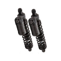 Progressive Suspension PS-970-1010B 970 Series 13.5" Rear Shock Absorbers Black for Dyna 91-17