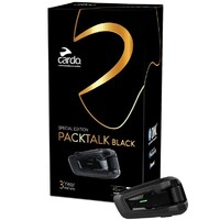 Cardo Packtalk Limited Edition w/45MM JBL Black