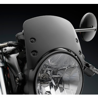 Rizoma Low Headlight Fairing Black for BMW R nineT/Ducati Scrambler/Triumph Thruxton 1200 R/Street Twin