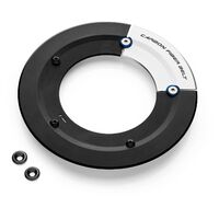 Rizoma Rear Pulley Cover Black Anodized for Yamaha TMAX 530 17-19