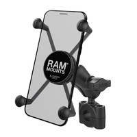 RAM Mounts X-Grip Large Phone Mount w/RAM Torque Medium Rail Base & Short Arm