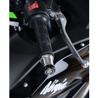 R&G Racing Bar End Sliders Black for Kawasaki Z250SL/Ninja 250SL/Z650/Ninja H2 SX/Versys-X 300/Ninja 650
