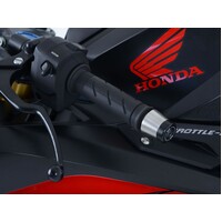 R&G Racing Bar End Sliders Black for Honda CBR250RR 17-20/CB300R 18-20/CB650R/CBR500R/CB400X 19-20/CBR650R/CB500F/CB500X 19-21 