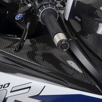 R&G Racing Bar End Sliders Black for BMW M1000RR/Yamaha Tracer 9 (GT) 21-Up