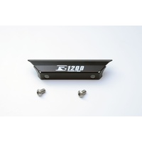 R&G Racing Rear Footrest Blanking Plates Black for BMW R1200R/RS 15-20