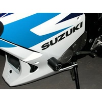 R&G Racing Classic Style Crash Protectors Black for Suzuki GS500 FullyFaired (All Years)