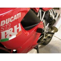 R&G Racing Classic Style Crash Protectors Black for Ducati ST3 Models
