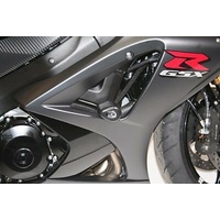 R&G Racing Aero Style Engine Crash Protectors Black for Suzuki GSX-R1000 07-16