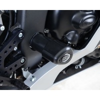 R&G Racing Aero Style Lower/Rear Crash Protectors Black for Yamaha YZF-R6 06-20