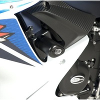 R&G Racing Aero Style Front Crash Protectors Black for Suzuki GSX-R600/GSX-R750 11-18