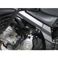 R&G Racing Aero Style Engine Crash Protectors Black for Suzuki V Strom 650 04-18
