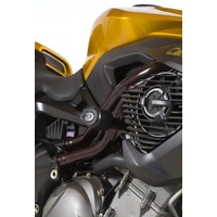 R&G Racing Aero Style Frame Crash Protectors Black for Benelli Cafe Racer 1130