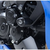 R&G Racing Aero Style Frame Crash Protectors Black for Suzuki GSX-S1000/GSX-S1000 ABS 15-20/Katana 19-20