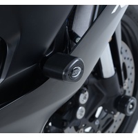 R&G Racing Aero Style Frame Crash Protectors Black for Yamaha YZF-R6 17-20 (Non Drilled)
