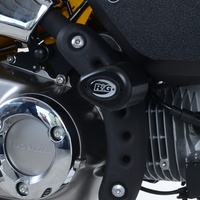 R&G Racing Aero Style Frame Crash Protectors Black for Honda Monkey 18-20