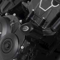 R&G Racing Aero Style Frame Crash Protectors (Non-Drill) Black for Honda CB1000R 21-Up