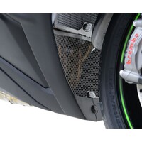 R&G Racing Downpipe Grille Black for Kawasaki ZX10R 11-20
