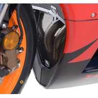 R&G Racing Downpipe Grille Black for Honda CBR600RR 13-18