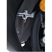 R&G Racing Downpipe Grille Black for Yamaha YZF-R6 17-20