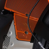 R&G Racing Downpipe Grille Orange for KTM 790 Adventure 19-