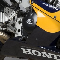 R&G Racing Right Side Engine Case Cover Black for Honda CBR929/CBR954RR 02-03/CBR900 Fireblade 00-03