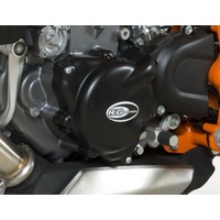 R&G Racing Left Side Engine Case Cover Black for KTM 690 Duke IIII 12-14/690SM/SMC/SMCR 12-19/690 Duke R 13-18/Husqvarna 701 Enduro/Supermoto 16-20