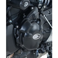 R&G Racing Left Side Engine Case Cover Black for Yamaha MT-07 14-20 (FZ-07)/XSR700 16-18/Tracer 700 16-17 (FJ-07)/Tenere 700 19-20