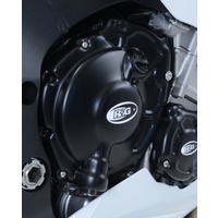 R&G Racing Right Side Clutch Case Cover Black for Yamaha YZF-R1/R1M 15-20