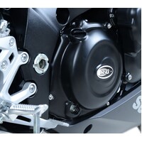 R&G Racing Right Side Clutch Case Cover Black for Suzuki GSX-S 1000/ABS 15-20/Katana 19-20
