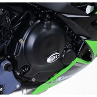 R&G Racing Right Side Engine Case Cover Black for Kawasaki Z650/Ninja 650 17-20