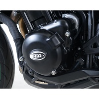 R&G Racing Left Side Engine Case Cover Black for Kawasaki Z900 17-20