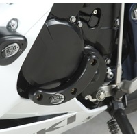 R&G Racing Left Side Engine Case Slider Black for Suzuki GSXR600/GSXR750 11-18